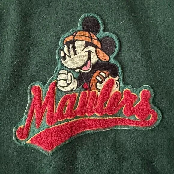 Vintage 90’s Disney Mickey Mouse Football Bomber Jacket Jackets & Coats